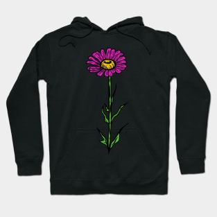 Purple Gerbera Daisy Hoodie